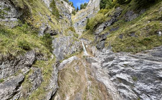 Alpe Klank über das Hirschbachtobel