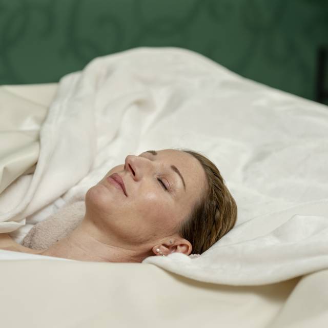 Relaxing with our waterbedlike treatments