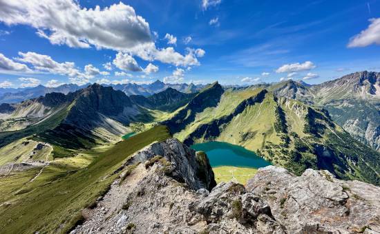 Traumwanderung vom Neunerköpfle zur Landsberger Hütte