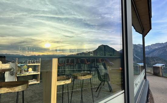 Sundowner am Kanzelkiosk