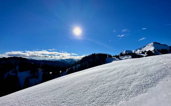 Grünten im Winter