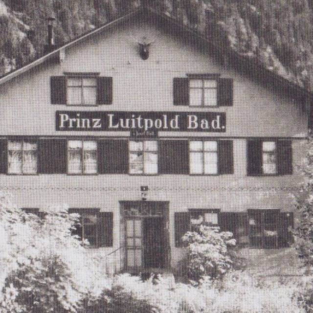 Das Hotel Prinz Luitpold Bad damals von vorne 
