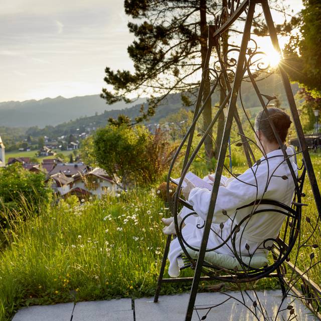 Sommer im Hotelpark